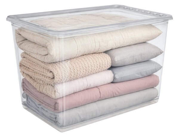 Keeeper Úložný box s víkem BEA Clearbox 52L, 59 x 39 x 35 cm