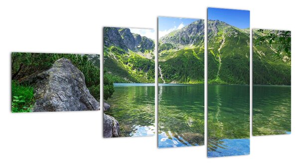 Obraz - horská příroda (110x60cm)