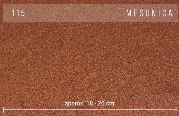 Mesonica Kožená podnožka Musso Tufted