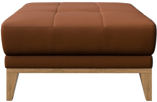 Mesonica Kožená podnožka Musso Tufted