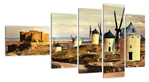 Obraz na stěnu - mlýny (110x60cm)