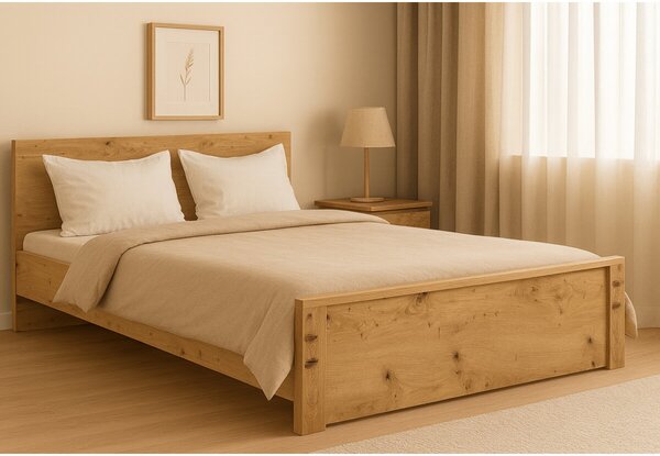 Postel 160x200 dub artisan Ayson