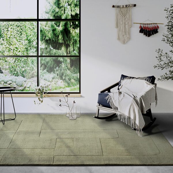 Zelený ručně tkaný vlněný koberec 120x170 cm Charlotte – Villeroy&Boch