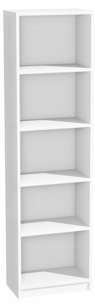 Regál TopEshop 50 cm x 182 cm x 30 cm bílý