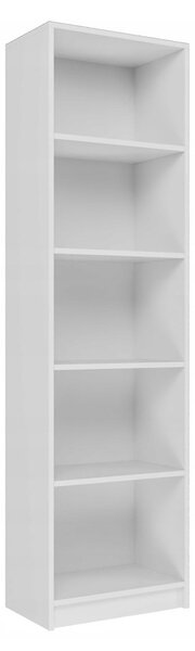 Regál TopEshop 50 cm x 182 cm x 30 cm bílý