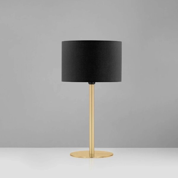 Černo-zlatá stolní lampa Nova Luce Sibnia