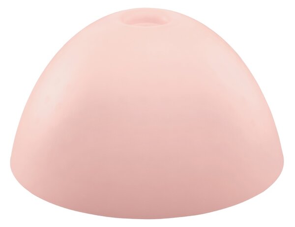 Závěsné svítidlo Koziol Stella Silk M - růžové, výška 23,6cm, průměr 43,5cm