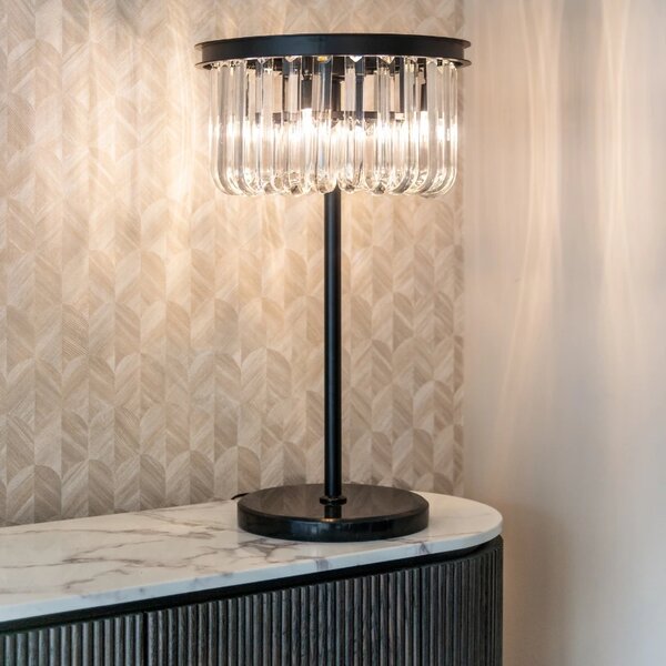 -25 % Dny MOMENTI– Richmond Křišťálová stolní lampa Bessy