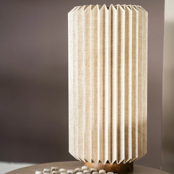 By-Boo Béžová stolní lampa Zuki