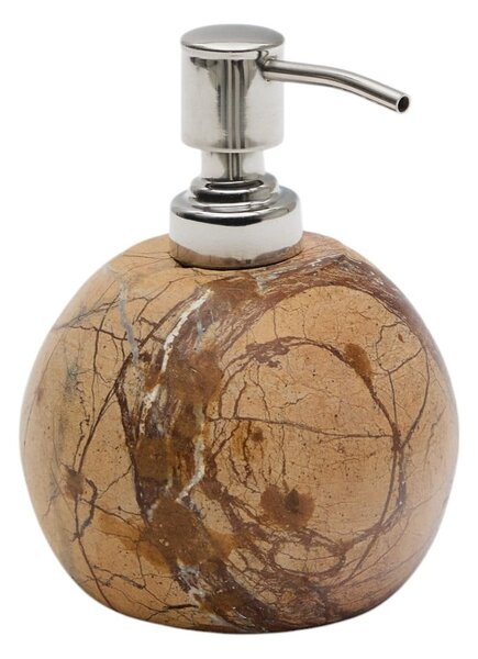 Mramorový dávkovač mýdla v přírodní barvě 200 ml Spalsh – Kave Home