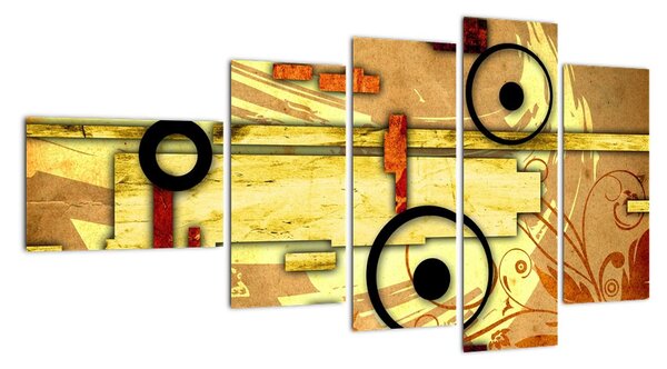 Abstraktní obraz (110x60cm)