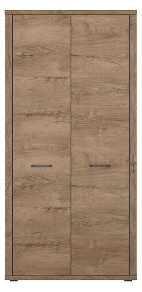 Skříň dvoudveřová Cordan 101.9x210x60.6 cm Dub lefkas