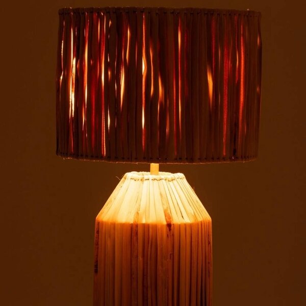 Bambusová stolní lampa J-Line Labana 87 cm
