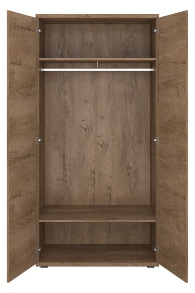 Skříň dvoudveřová Cordan 101.9x210x60.6 cm Dub lefkas