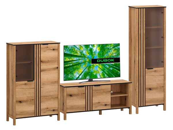 Obývací sestava 3.0 m dub evok Helix