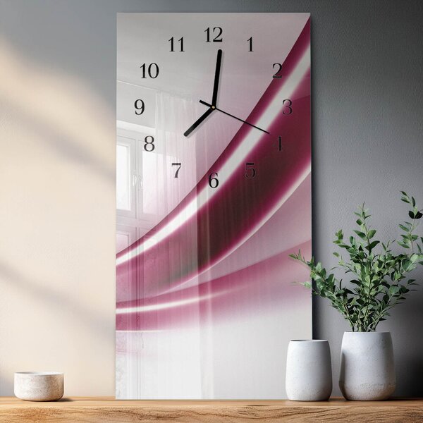 Skleněné hodiny vertikální Vzor zsppc-30x60-00179936