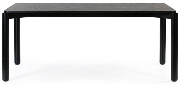 -25 % Dny MOMENTI– Černý jasanový jídelní stůl Teulat Atlas 180 x 100 cm
