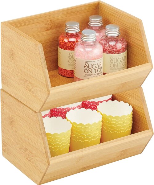 5Five® Bambusový organizér, úložný box, MINI CAJA