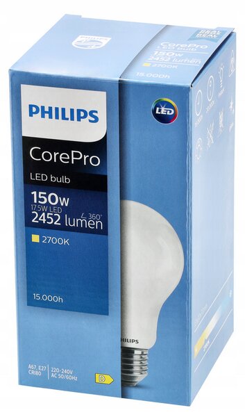 LED žárovka Philips E27 - 17,5W - 2452lm - 2700k Corepro Premium