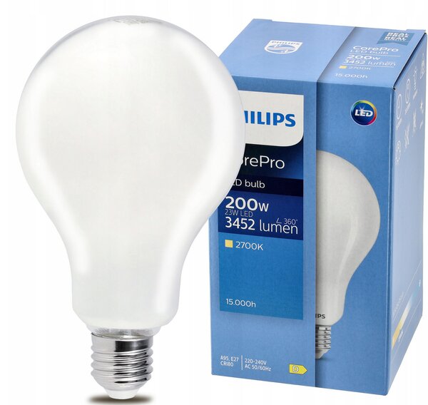 LED žárovka Philips E27 - 23W - 3452lm - 2700k Corepro Premium