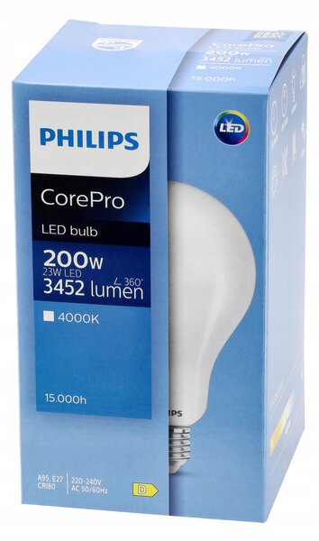 LED žárovka Philips E27 - 23W - 3452lm - 4000k Corepro Premium
