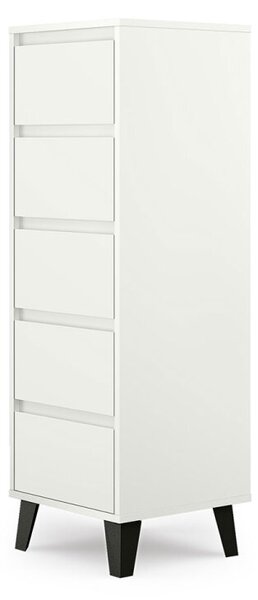 Komoda Borg 5s/40 bílá
