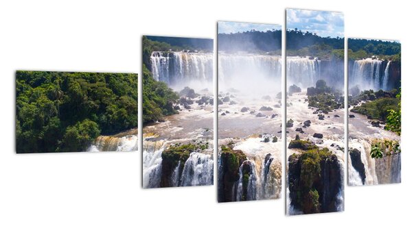 Obraz vodopádů (110x60cm)