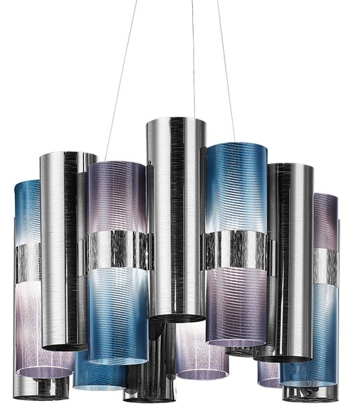 Slamp La-Lollo Gradient suspension M, designové závěsné svítidlo, 40W LED 2700K stmívatelné, průměr 48cm