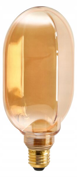 ECOLIGHT Dekorativní LED žárovka E27 4W 200lm O100 Amber Retro - řada ZERO