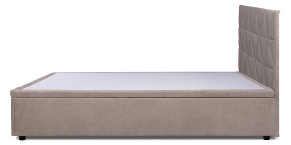 Postel Fro Caro 120x200 s roštem, úložným prostorem Mono 233, béž