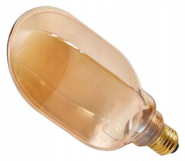 ECOLIGHT Dekorativní LED žárovka E27 4W 200lm O100 Amber Retro - řada ZERO