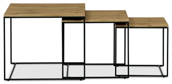 Sada 3 konferenčních stolků AF-3008 OAK