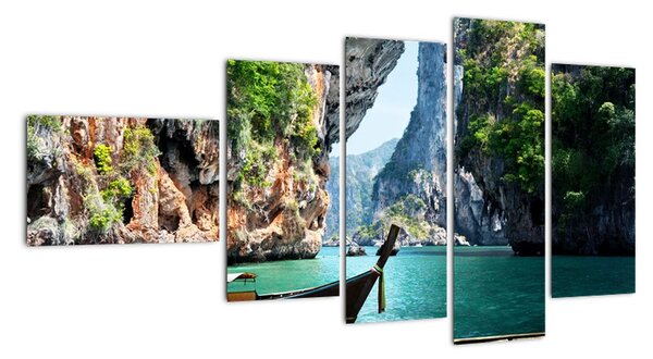 Obraz zátoky - Thajsko (110x60cm)