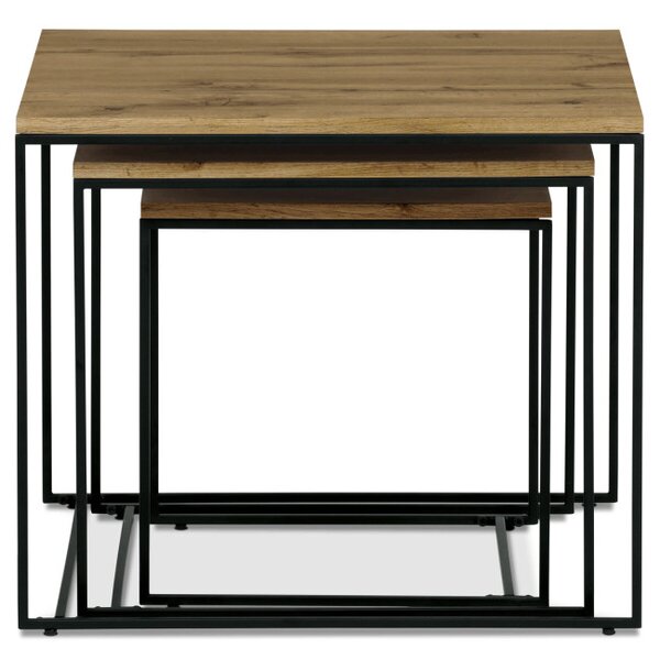 Sada 3 konferenčních stolků AF-3008 OAK