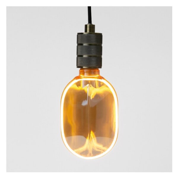 ECOLIGHT Dekorativní LED žárovka E27 4W 200lm O100 Amber Retro - řada ZERO