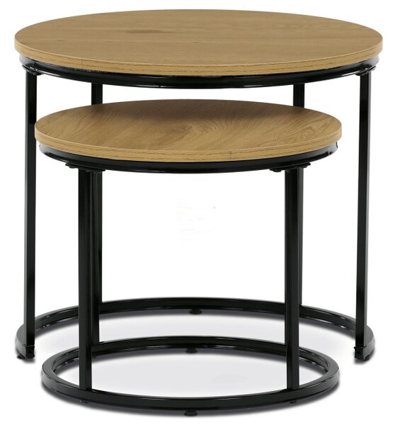 Sada 2 konferenčních stolků CT-G1145 OAK