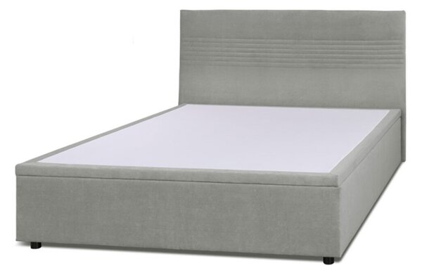 Postel Fro Line 140x200 s roštem, úložným prostorem Mono 246, šedá