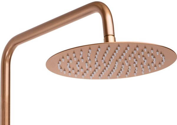 Rea Lungo, sprchová souprava s termostatickou baterií, měděná matná, REA-P8807