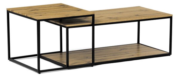 Sada 2 konferenčních stolků CT-X7123 OAK