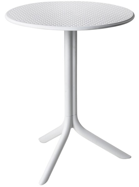 Nardi Bílý plastový zahradní stolek Step 60,5 cm