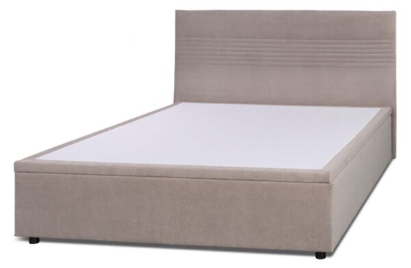 Postel Fro Line 140x200 s roštem, úložným prostorem Mono 233, béž
