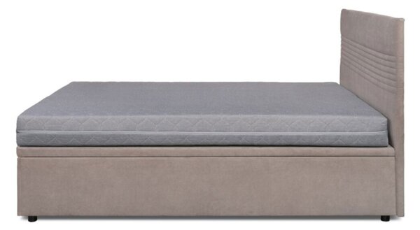Postel Fro Line 140x200 s roštem, úložným prostorem Mono 233, béž