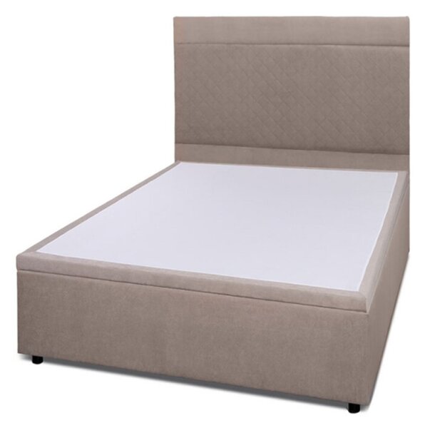 Postel Fro Pik 120x200 s roštem, úložným prostorem Mono 233, béž