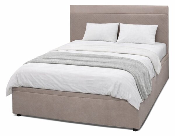 Postel Fro Pik 140x200 s roštem, úložným prostorem Mono 233, béž
