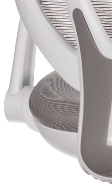 Dětská otočná židle šedá KA-C806 GREY