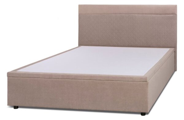Postel Fro Pik 140x200 s roštem, úložným prostorem Mono 233, béž