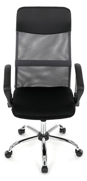 Kancelářská židle šedá KA-E305 GREY