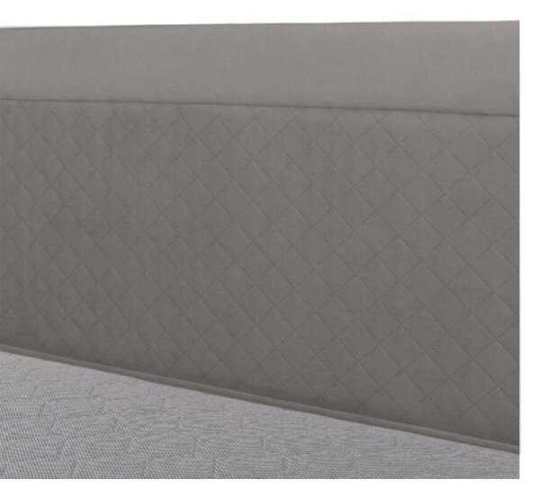 Postel Fro Pik 120x200 s roštem, úložným prostorem Mono 246, šedá