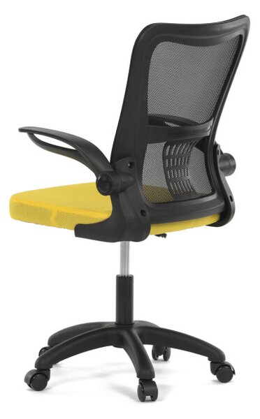 Dětská otočná židle žlutá KA-K2006 YEL