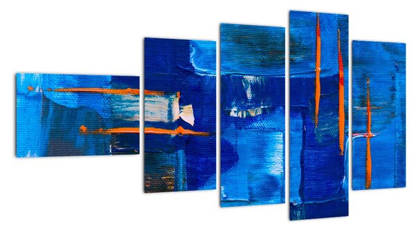 Moderní abstraktní obraz na stěnu (110x60cm)
